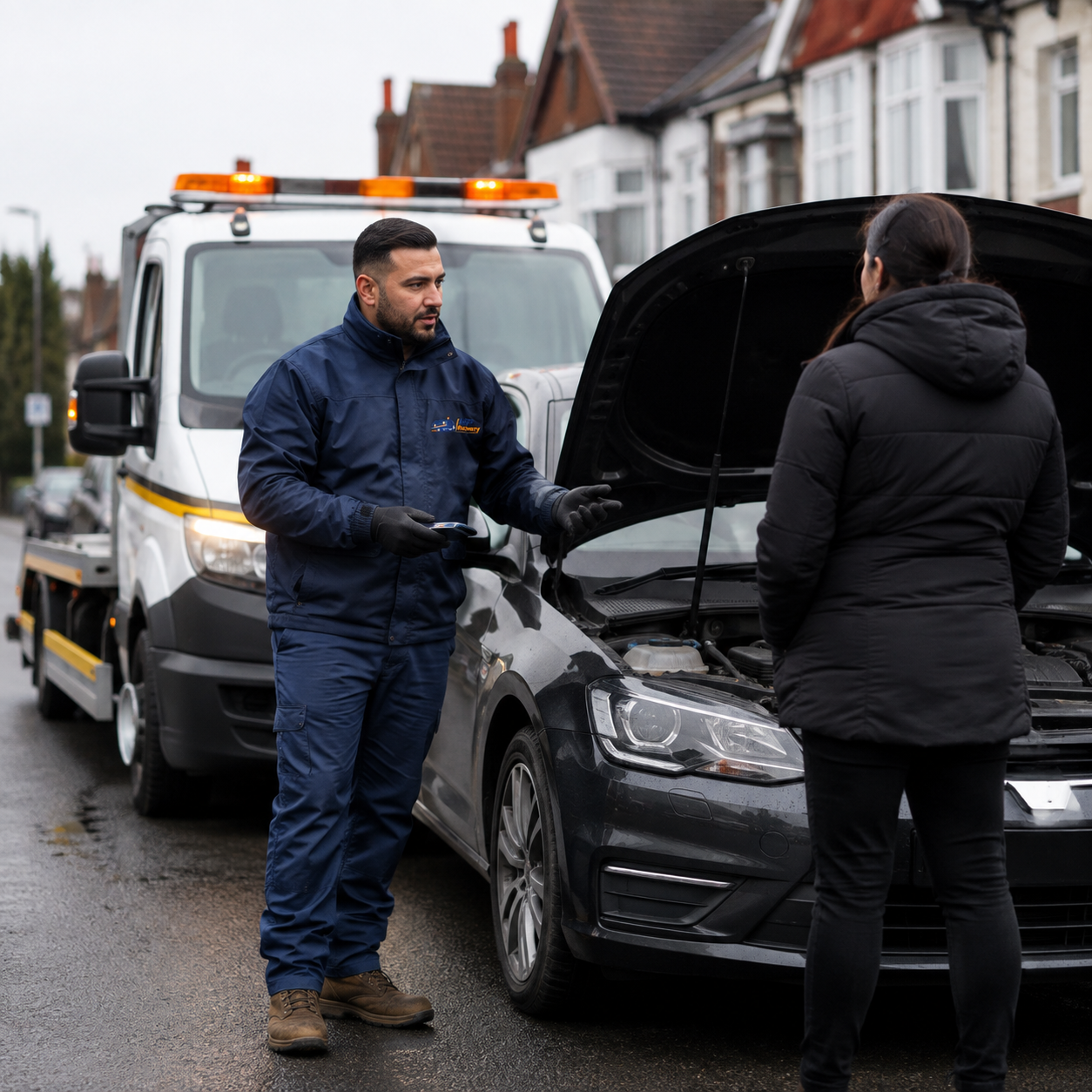 HP Recovery roadside assistance in Hounslow London